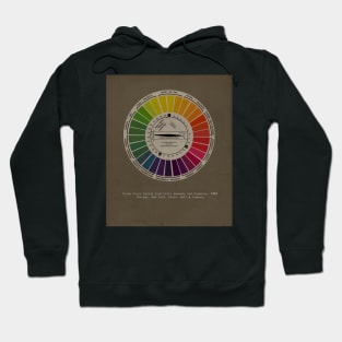 Hiler color wheel psychology and old color theory Hoodie